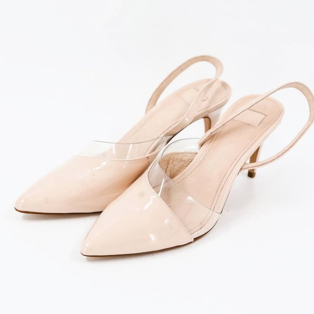 Louise et Cie Kareena Nude Patent Leather Pumps